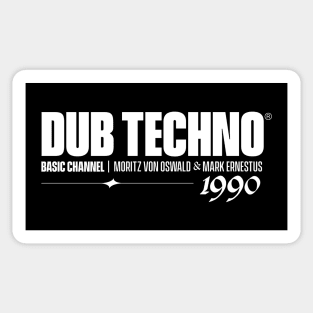 Dub Techno DARK Accesories Sticker